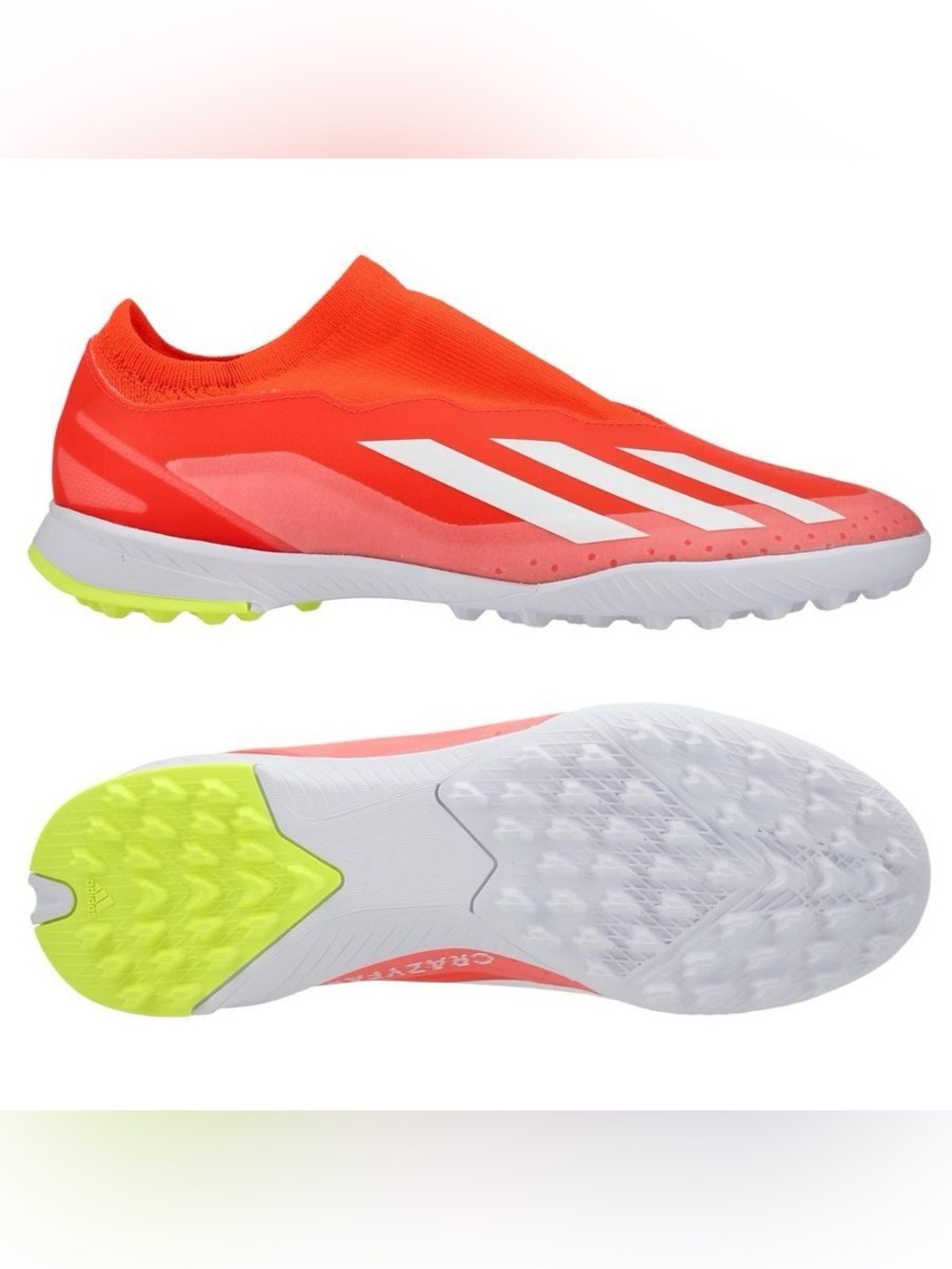 Brand New-adidas X Crazyfast League Laceless TF "Energy Citrus Pack"